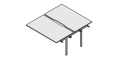 Промежуточный сдвоенный стол RM-3.2(x2)+F-61